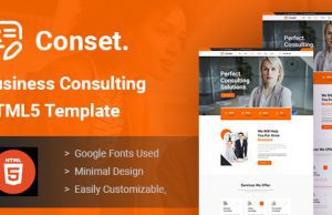Conset-Business Consulting HTML5 Template
