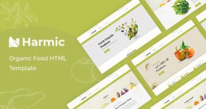 Harmic-Organic Food HTML Template