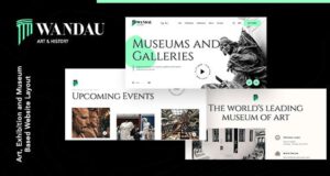 Wandau-Art & History Museum HTML Template