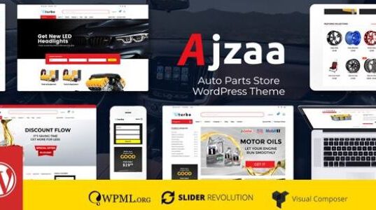 Ajzaa-Auto Parts Store WordPress Theme
