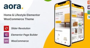 Aora-Home and Lifestyle Elementor WooCommerce Theme