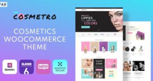 Cosmetro-Cosmetics Store Elementor WooCommerce Theme