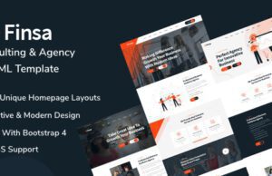 Finsa-Consulting and Agency HTML Template