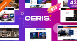 Ceris-Magazine & Blog WordPress Theme