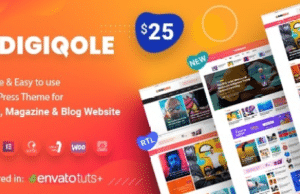 Digiqole-News Magazine WordPress Theme