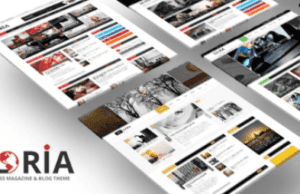 Gloria-Multiple Concepts Blog Magazine WordPress Theme