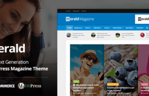 Herald–Newspaper & News Portal WordPress Theme