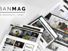 Urban Mag News and Magazine WordPress Theme