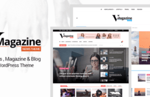 Vmagazine Multi-Concept News WordPress Theme