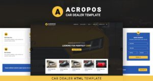 Acropos Car Dealer HTML Template