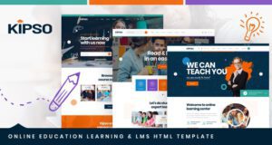 Kipso Online Education Learning & LMS HTML Template