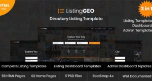 ListingGEO Directory Listing Template