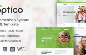 Optico Eyecare HTML Template