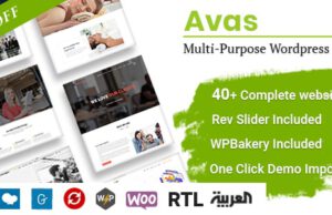 Avas-Elementor WordPress Theme