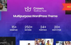 Crown-Multi Purpose WordPress Theme