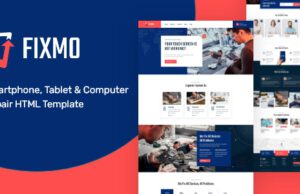 Fixmo–Smartphone Repair Services HTML Template