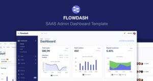 FlowDash-SAAS Admin Dashboard Template