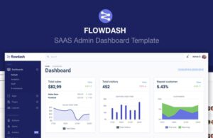 FlowDash-SAAS Admin Dashboard Template