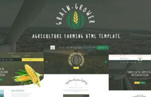 Grain Grower-Agriculture Farm HTML Template