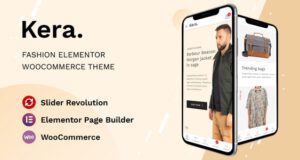 Kera Fashion Elementor WooCommerce Theme