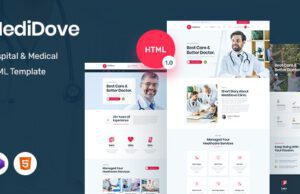 MediDove-Medical and Health HTML5 Template