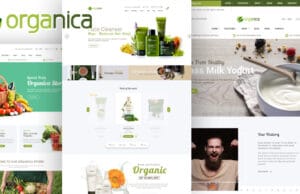 Organica Beauty Natural Cosmetics Food Farn and Eco WordPress Theme
