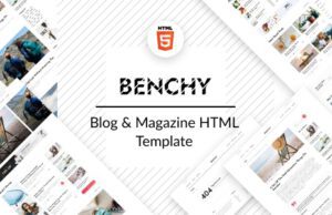 Benchy Blog & Magazine HTML Template