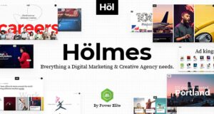 Holmes Digital Agency Theme