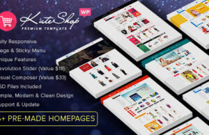 KuteShop Marketplace Elementor WooCommerce Theme