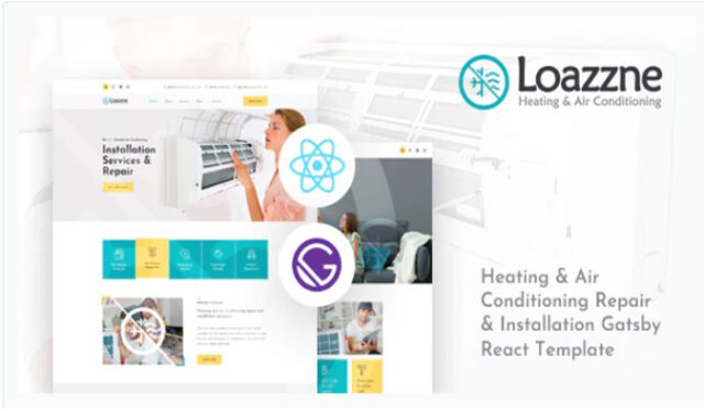 Loazzne-Gatsby-React-Heating-&-Air-Conditioning-Services-Template