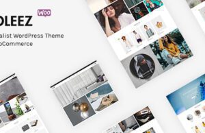 Moleez-Minimalist WordPress Theme for WooCommerce