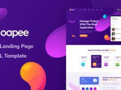 Oapee App Landing Page HTML Template