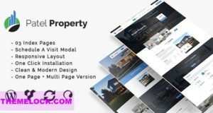 PatelProperty-Single Property Real Estate WordPress Theme