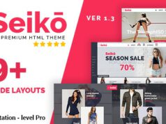 Seiko-eCommerce HTML Template