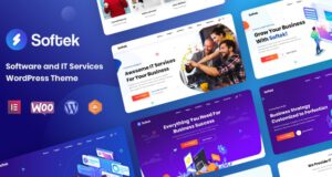 Softek-Software & IT Solutions WordPress Theme