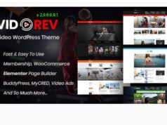 VidoRev-Video-WordPress-Theme