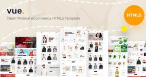Vue-Clean Minimal eCommerce HTML5 Template