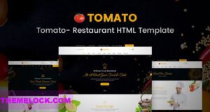 Tomato-Restaurant, Cafe, Bar and Food shop HTML Template