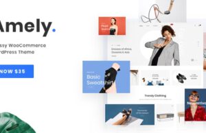 Amely-Fashion Shop WordPress Theme for WooCommerce
