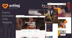 Asting-Charity & Donation HTML Template