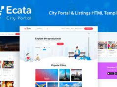 Ecata-City Guide HTML Template