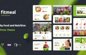 Fitmeal-Healthy Food Delivery and Diet Nutrition WordPress Theme