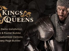 Kings & Queens Historical War Medieval Reenactment WordPress Theme