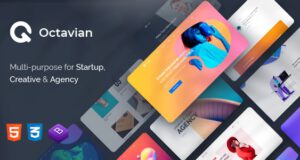 Octavian-Multipurpose Creative HTML5 Template free download