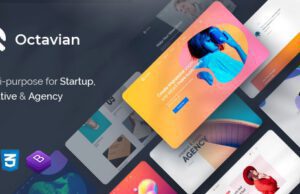 Octavian-Multipurpose Creative HTML5 Template free download