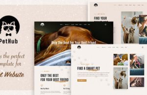 PetHub-Dog, Cat Care & Veterinary Joomla 4 Template
