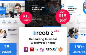 Reobiz-Consulting Business WordPress Theme