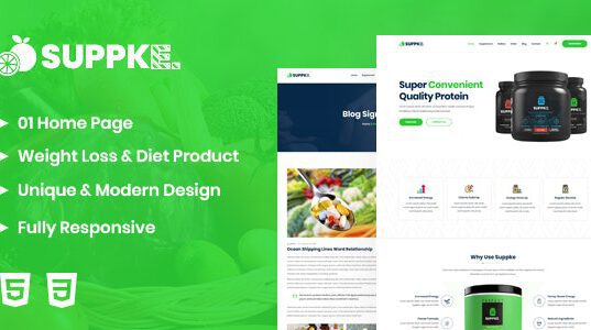 Suppke-Health Supplement Landing Page