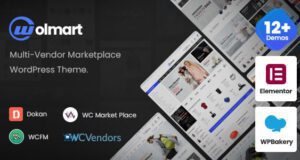 Wolmart Multi-Vendor Marketplace WooCommerce Theme