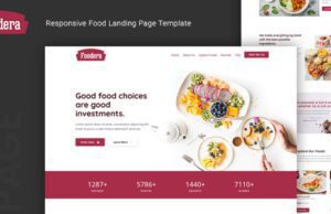foodera-responsive-food-landing-page-template